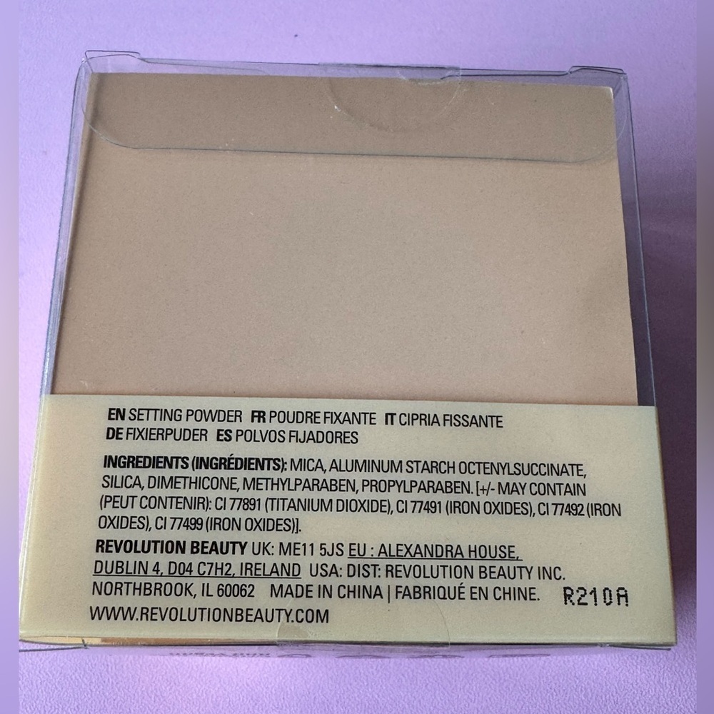 ✨ Revolution Conceal & Fix Loose Setting Powder – Deep Honey – 0.45 oz / 13g ✨ - Picture 2 of 5